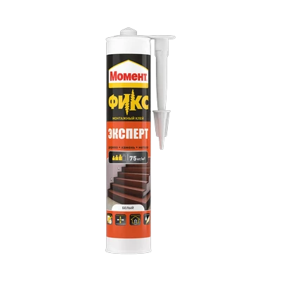 Жидкие гвозди Момент FIX эксперт, белый (380 г)