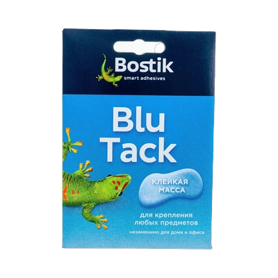 Клейкая масса Blu Tack, Bostik (0,05 кг)