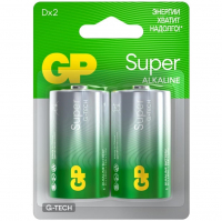 Элемент питания GP Super G-Tech LR20 (2 шт)