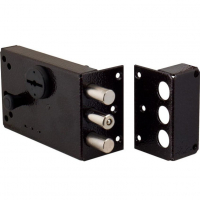 Замок накладной Эльбор Лазурит 1.02.61. KMA