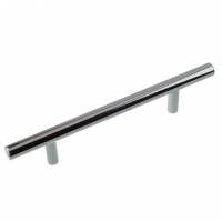 Ручка-рейлинг  96 мм d10мм, хром (8925)