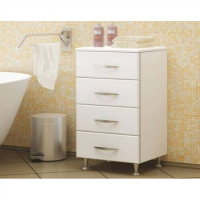 Комод для ванной комнаты К-3-300, белый