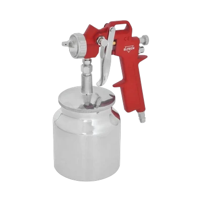 Краскораспылитель пневматический Elitech 0704.010900 с нижним бачком 0,75 л