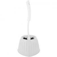 Ерш для унитаза напольный ROCK N ROLL комплект, белый