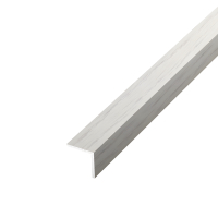 Угол алюминиевый равнополочный 10х10х1 мм (2,7 м), Дуб арктик