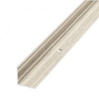 Порог угловой 20х20 мм внутренний (0,9 м), Клен беленый