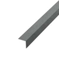 Угол алюминиевый равнополочный 10х10х1 мм (2,7 м), Бетон скай