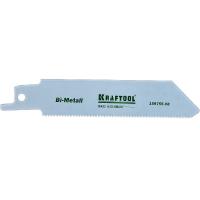  Пилка для сабельной пилы по металлу Kraftool S522EF 100х80 мм (1 шт)
