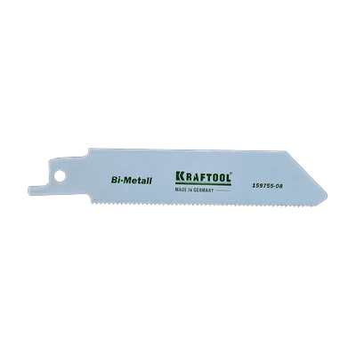  Пилка для сабельной пилы по металлу Kraftool S522EF 100х80 мм (1 шт)