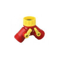 Распределитель двухканальный GRINDA с внутренней резьбой 3/4"