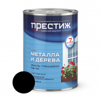 Эмаль алкидная ПФ-115 Престиж, Черная 0,9 кг