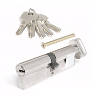 Цилиндровый механизм (личинка) Apecs SM-100-C-NI с вертушком 100 мм, никель