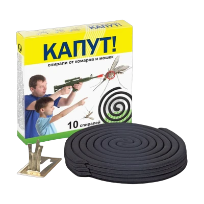 Спирали от комаров "Капут!" (10 шт)