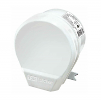 Разъем TDM РШ-ВШ 32А 250В 2Р+РЕ СУ, белый SQ1812-0004