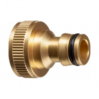 Адаптер штуцерный латунный с внутренней резьбой 3/4", Grinda