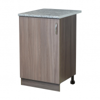 Рабочий стол Дуб темный 50 фасад ЛДСП, столешница Гранит