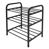 Этажерка для обуви ЭТЭ1/Ч разборная, черный