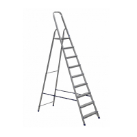 Стремянка алюминиевая 9 ступеней, Алюмет