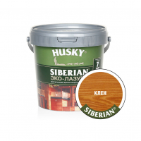 Эко-лазурь для дерева Husky Siberian полуматовая, клен (0,9 л)
