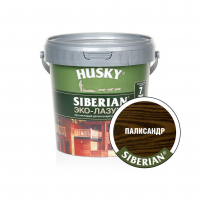 Эко-лазурь для дерева Husky Siberian полуматовая, палисандр (0,9 л)