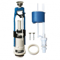 Арматура для унитаза, нижняя подводка, кнопка, г. Псков