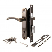 Замок врезной Avers 1223/60-AB, бронза