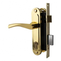 Замок врезной Avers 1223/60-G, золото