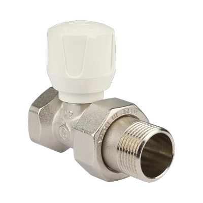 Вентиль для радиатора прямой 3/4" с американкой