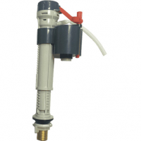 Клапан для бачка нижняя подводка, металл резьба 1/2" Ganzer