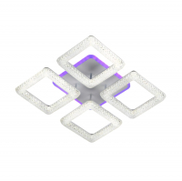 Люстра светодиодная Росток 3661/4+1С WH 80+26Вт 3000-6000К, белый