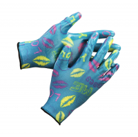 Перчатки для садовых работ Grinda полиэстер, нитриловое покрытие (11296)