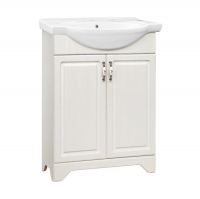 Тумба Style Line Олеандр 2 + умывальник Уют 50 рельеф/пастель