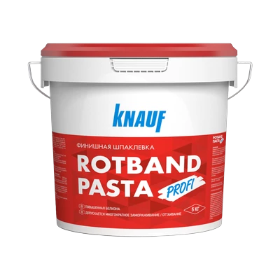 Шпатлевка Knauf (Кнауф) Ротбанд Паста Профи  (5 кг)