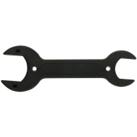 Ключ рожковый Курс для смесителя 1/2"х3/4" 155 мм, нейлоновая оболочка 70670