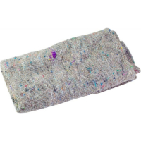 Тряпка для пола 60х80 см хлопковая, серая