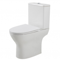 Унитаз-компакт BelBagno Lounge белый, безободковый