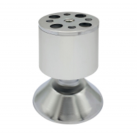 Опора мебельная Soller 50х80 мм регулируемая, матовый хром