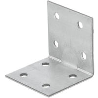 Уголок крепежный  40х40х40х2 мм, оцинкованный