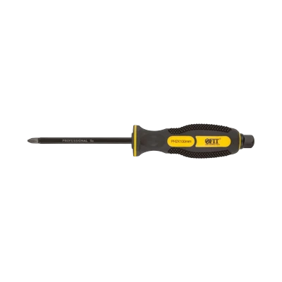 Отвертка FIT Профи PH2,6 х 100 мм ударная, шестигранное жало (55626)