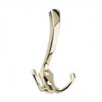 Крючок мебельный Trodos 204А 3-х рожковый, золото