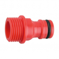 Адаптер штуцерный с наружной резьбой 3/4" из ударопрочной пластмассы, Grinda