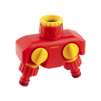 Распределитель Grinda двухканальный внешняя резьба 3/4"-1"