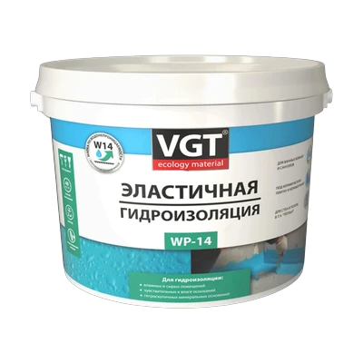Гидроизоляция VGT (ВГТ) WP-14 эластичная (3 кг)