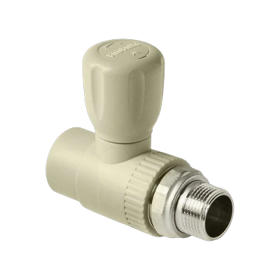 Кран для радиатора вентильный прямой 20х1/2" Pro Aqua