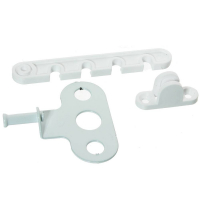 Ограничитель оконный белый 105 мм Кунгур