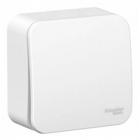 Выключатель Blanca Electric 1-клавишный открытой установки, белый 6А