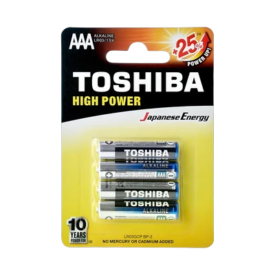 Элемент питания Toshiba High Power LR03 (4 шт)