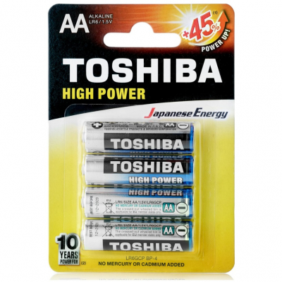 <b>Элемент питания</b> Toshiba High Power LR06 (4 шт)
