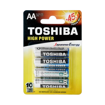 Элемент питания Toshiba High Power LR06 (4 шт)