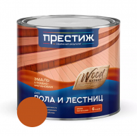 Эмаль для пола Престиж алкидно-уретановая, Желто-коричневая 1,9 кг